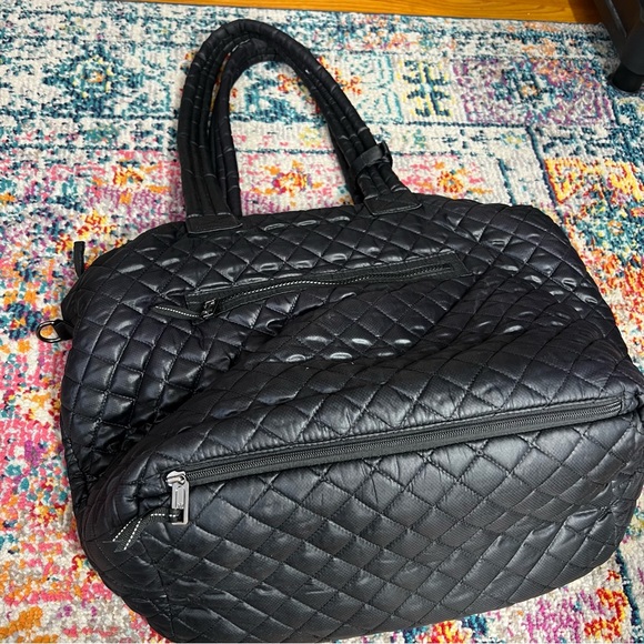 OLIVER THOMAS KITCHEN SINK TENNIS RACKET TOTE BAG SOLD OUT BLACK- NO LONG STRAP - Picture 11 of 11